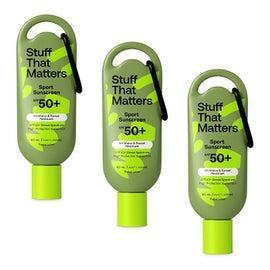 Stuff That Matters SPF 50+ Sport Sunscreen 60mL Pack of 3