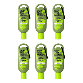 Stuff That Matters SPF 50+ Sport Sunscreen 60mL Pack of 6