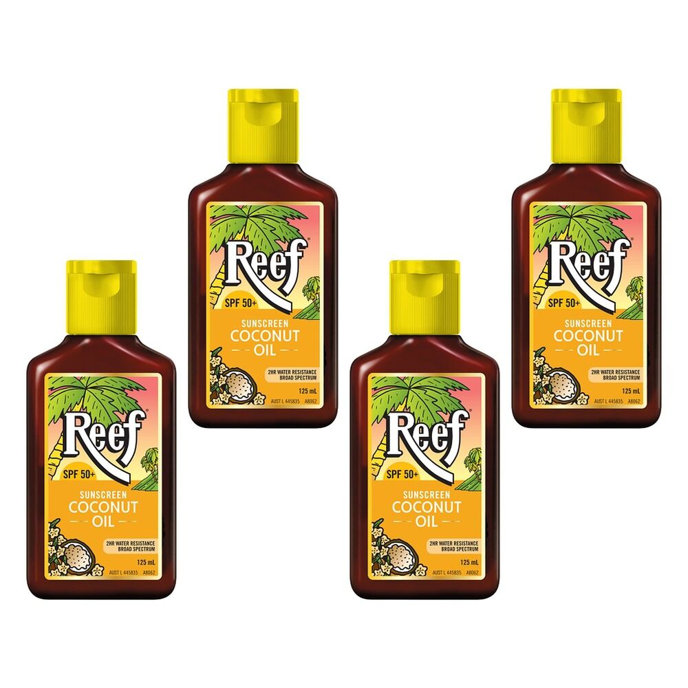 Reef Sunscreen SPF50+ 125mL Pack of 4