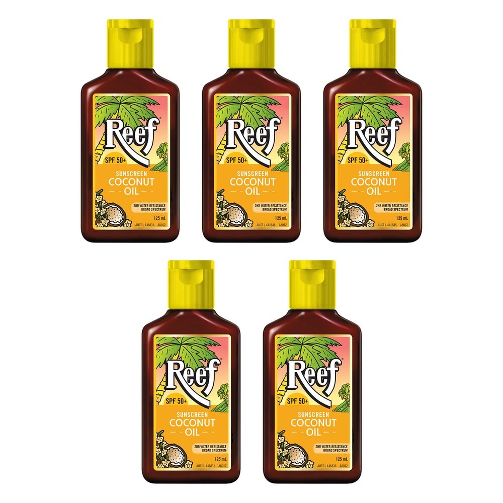 Reef Sunscreen SPF50+ 125mL Pack of 5