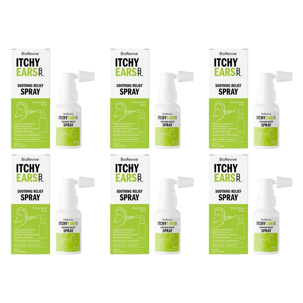 BioRevive Soothing Relief Spray 30mL Pack of 6