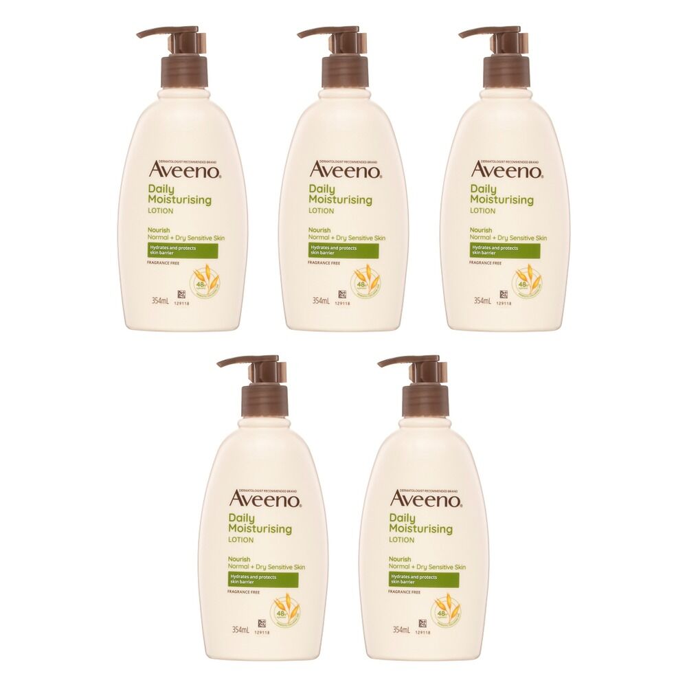 Aveeno Nourish Daily Moisturising Body Lotion 354mL Pack of 5