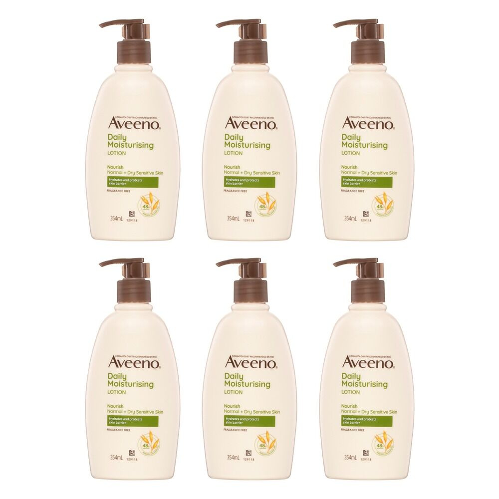 Aveeno Nourish Daily Moisturising Body Lotion 354mL Pack of 6