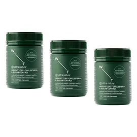 Ultra Nature Weight Loss + Cholesterol & Sugar Control 60 Pack of 3