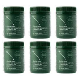 Ultra Nature Weight Loss + Cholesterol & Sugar Control 60 Pack of 6
