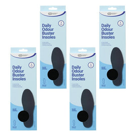 Pharmacy Health Daily Odour Buster Insoles x 6 Bundle of 4