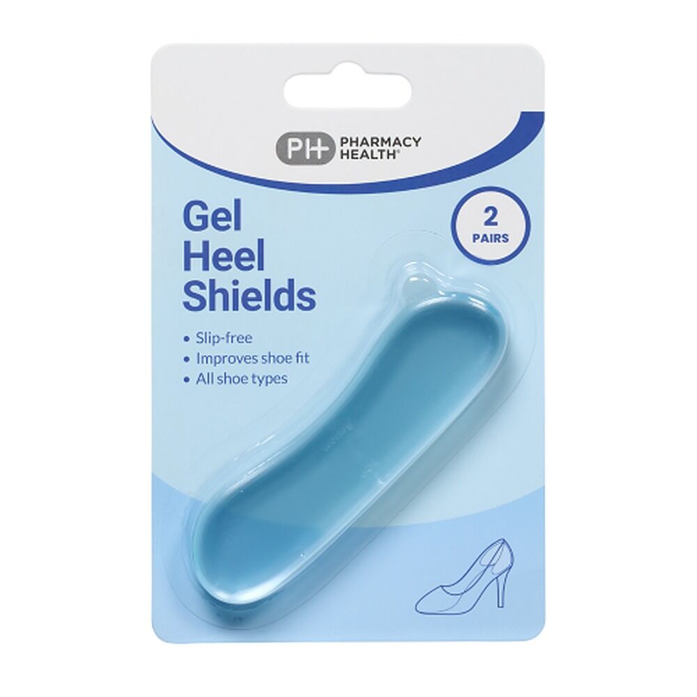 Pharmacy Health Gel Heel Shields 2-Pair