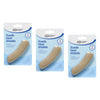 Pharmacy Health Suede Heel Shields 2-Pair x 6 Bundle of 3