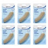 Pharmacy Health Suede Heel Shields 2-Pair x 6 Bundle of 6