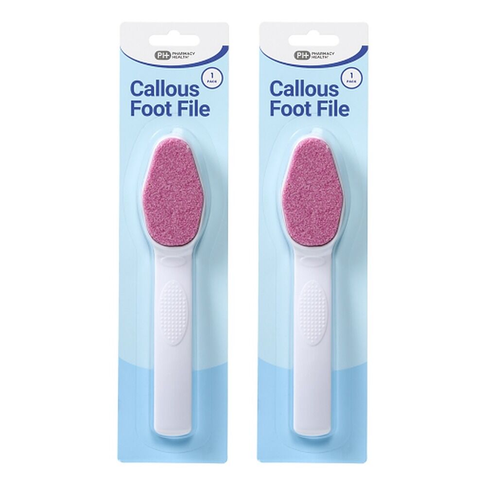 Pharmacy Health Callous Foot File x 6 Bundle of 2