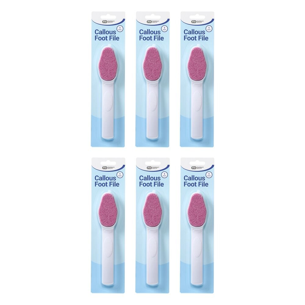 Pharmacy Health Callous Foot File x 6 Bundle of 6
