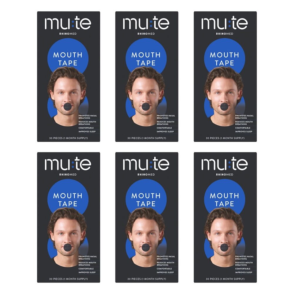 Mute Mouth Tape 30 Pieces Pack of 6