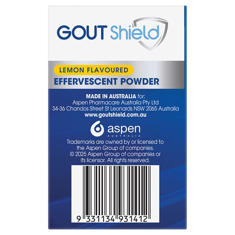 Gout Shield Effervescent Sachets 3.2g x 28
