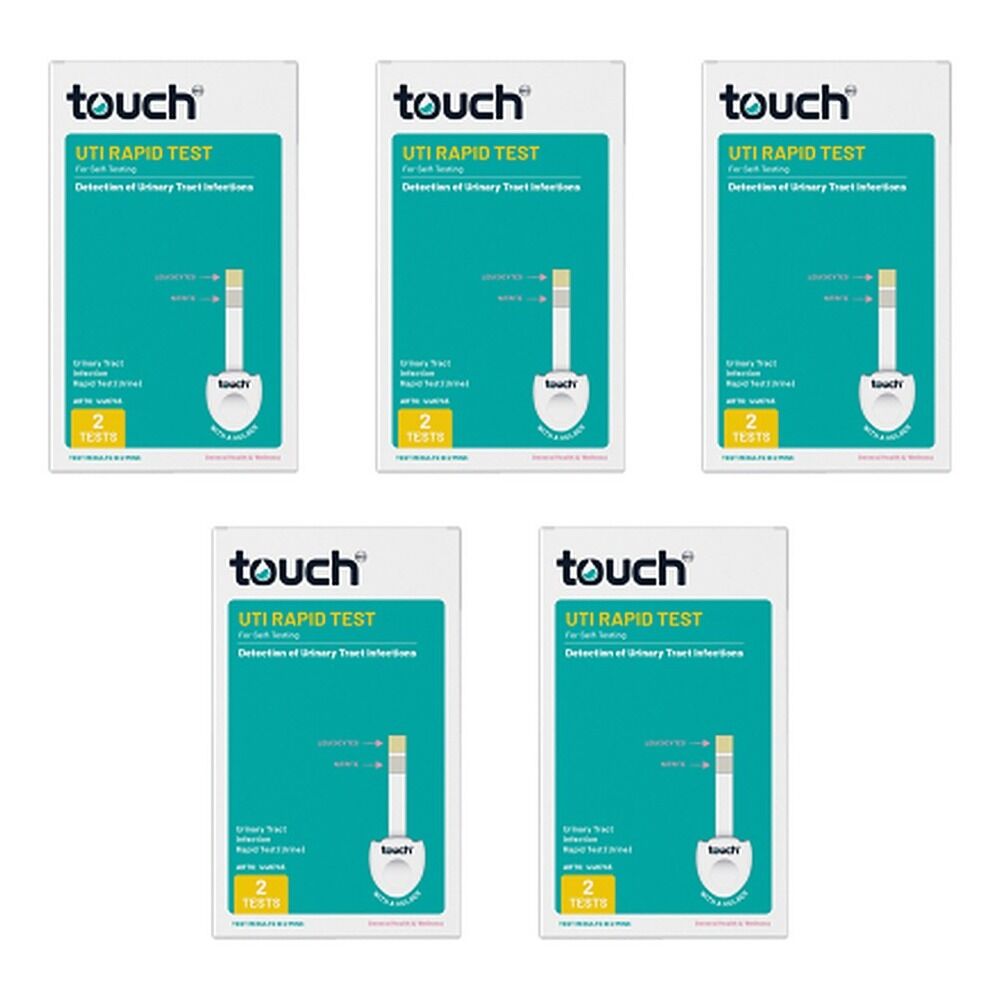 TouchBio UTI Self Test 2 Pack Bundle of 5