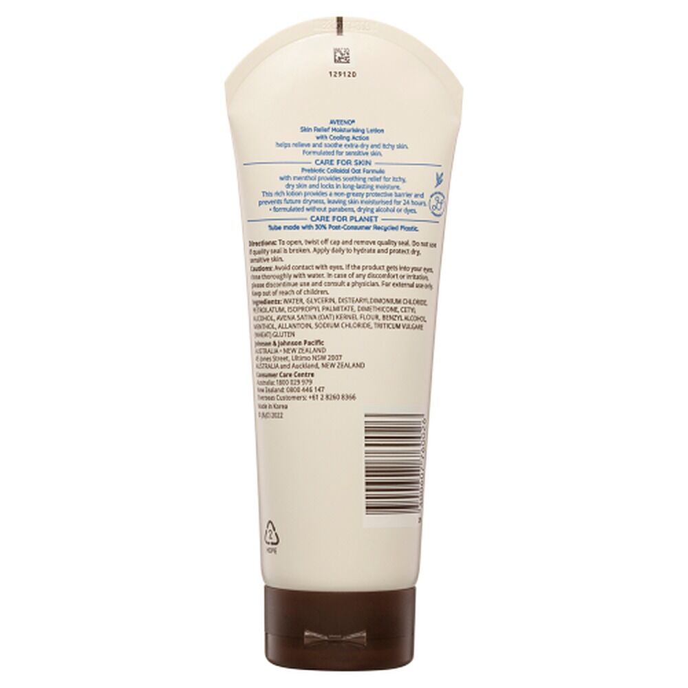 Aveeno Skin Relief Moisturising Body Lotion with Cooling Action 225mL