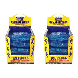 Medi-Ice Pak Small Reusable Hot & Cold Packs 5 Pack x 5 Bundle of 2