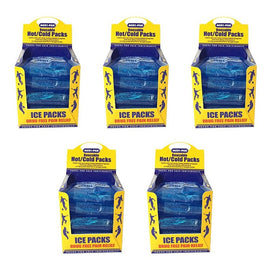 Medi-Ice Pak Small Reusable Hot & Cold Packs 5 Pack x 5 Bundle of 5