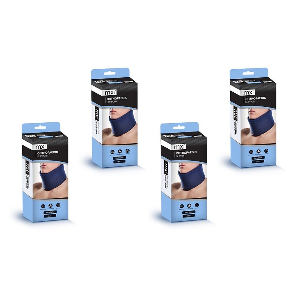 Mx Health Orthopaedic Support Soft Collar Navy Small Pack of 4