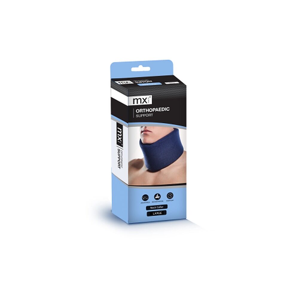 MX Health Orthopaedic Support Soft Collar Navy Large