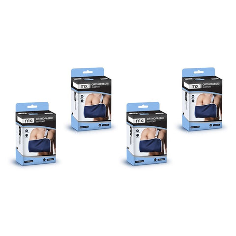 MX Health Orthopaedic Support Pouch Arm Sling, One Size Pack of 4