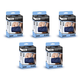MX Health Orthopaedic Support Pouch Arm Sling, One Size Pack of 5