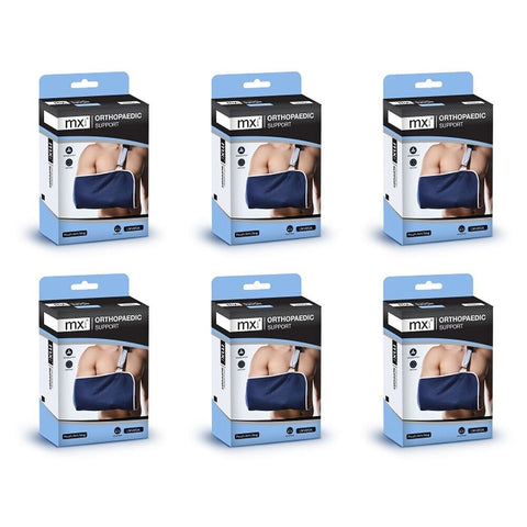 MX Health Orthopaedic Support Pouch Arm Sling, One Size Pack of 6