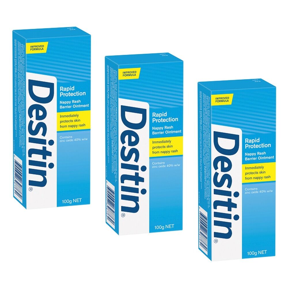 Desitin Nappy Rash Ointment 100g Pack of 3