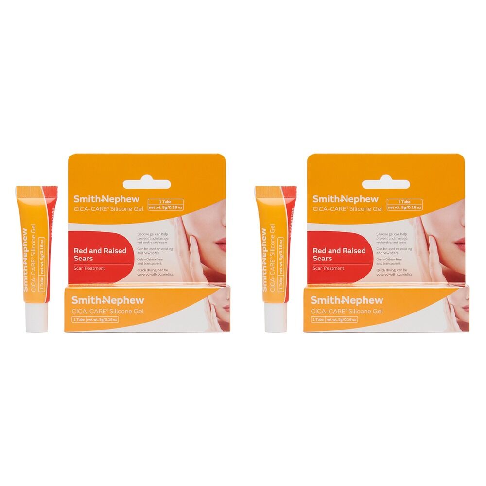 Cica-Care Silicone Gel Scar Treatment 5g Pack of 2