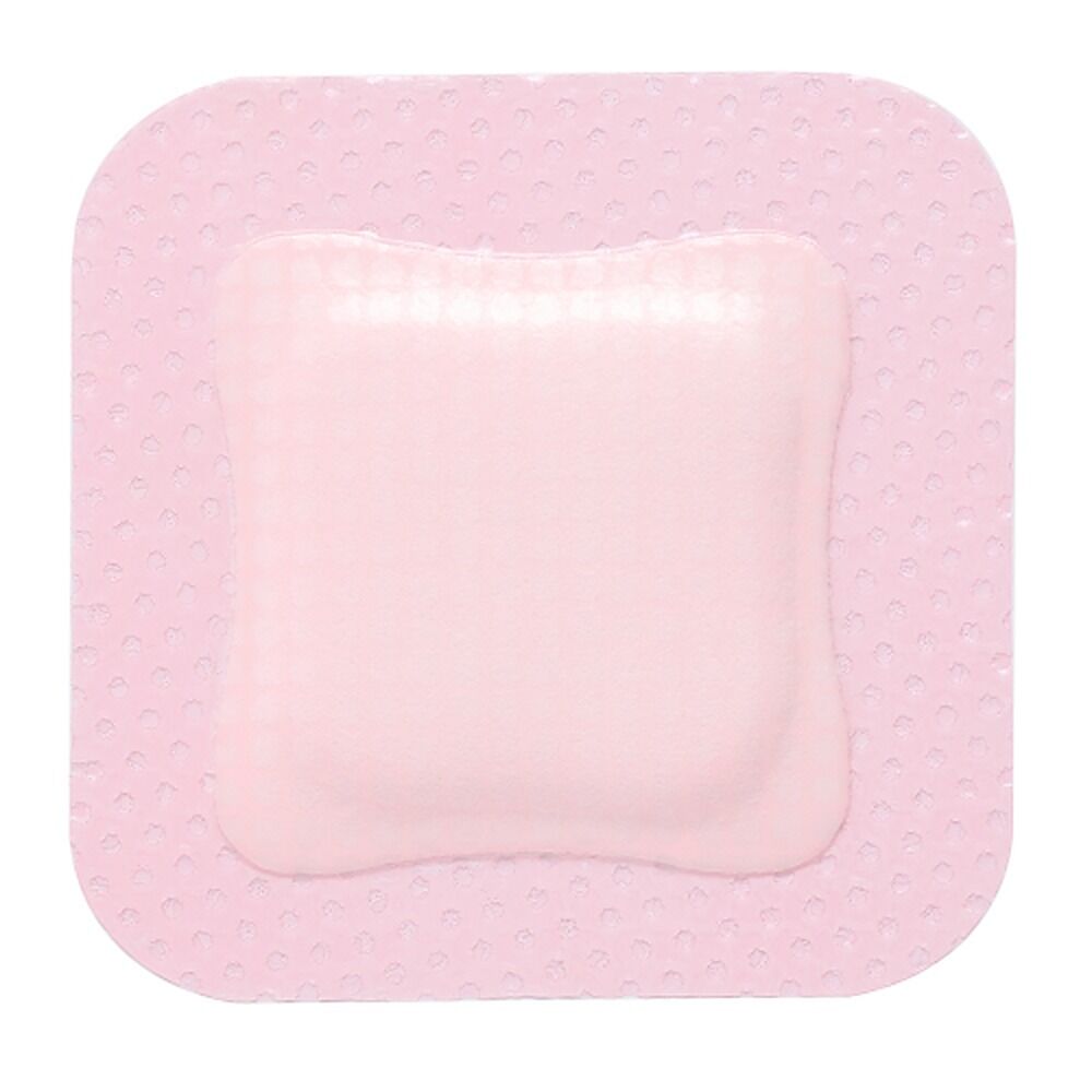 Allevyn Gentle Border Soft Silicone Absorbent Foam Dressing 7.5cm x 7.5cm 2 Pack