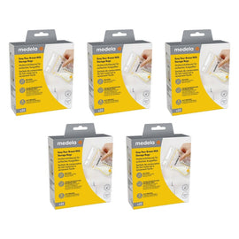 Medela Easy Pour Breast Milk Storage Bags 25 Pack Bundle of 5