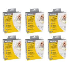Medela Easy Pour Breast Milk Storage Bags 25 Pack Bundle of 6