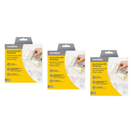 Medela Easy Pour Breast Milk Storage Bags 50 Pack Bundle of 3