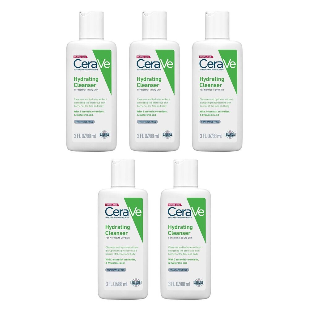 CeraVe Hydrating Cleanser 88mL Pack of 5