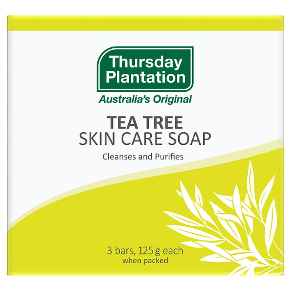 Thursday Plantation Tea Tree Soap 3 x 125g x 6