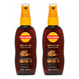 Carroten Intensive Tanning Oil Spray 70mL Pack of 2