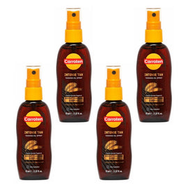 Carroten Intensive Tanning Oil Spray 70mL Pack of 4
