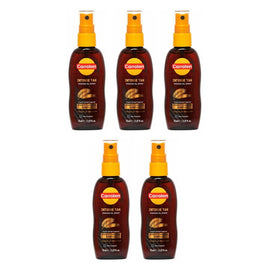Carroten Intensive Tanning Oil Spray 70mL Pack of 5