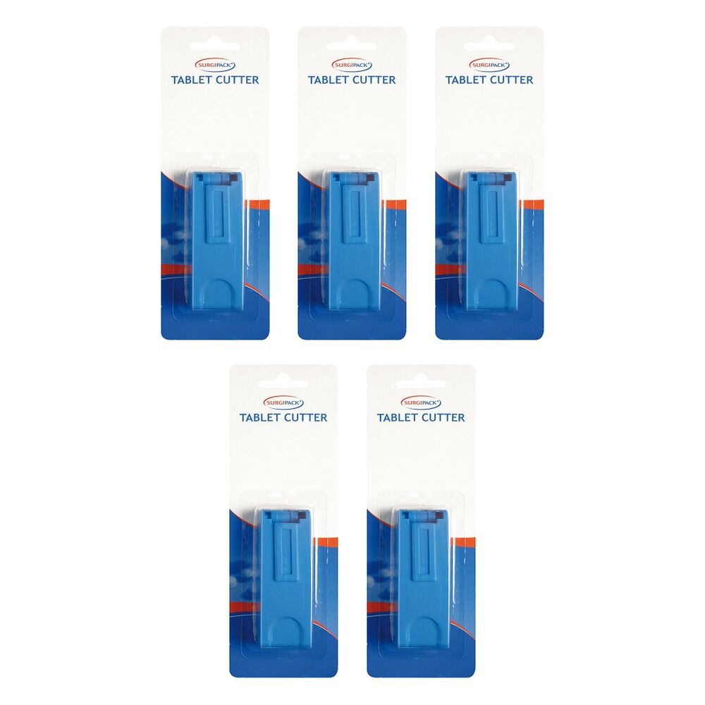SurgiPack Safe-T-Dose Tablet Splitter Pack of 5