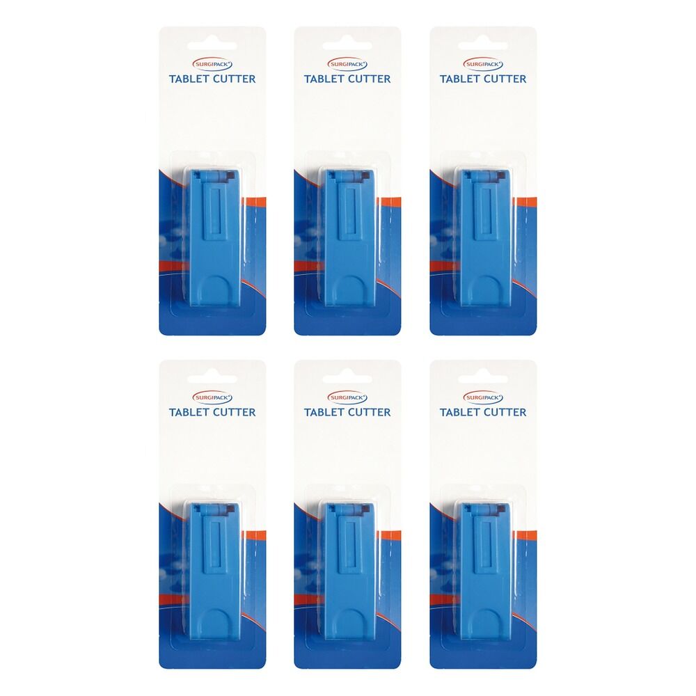 SurgiPack Safe-T-Dose Tablet Splitter Pack of 6