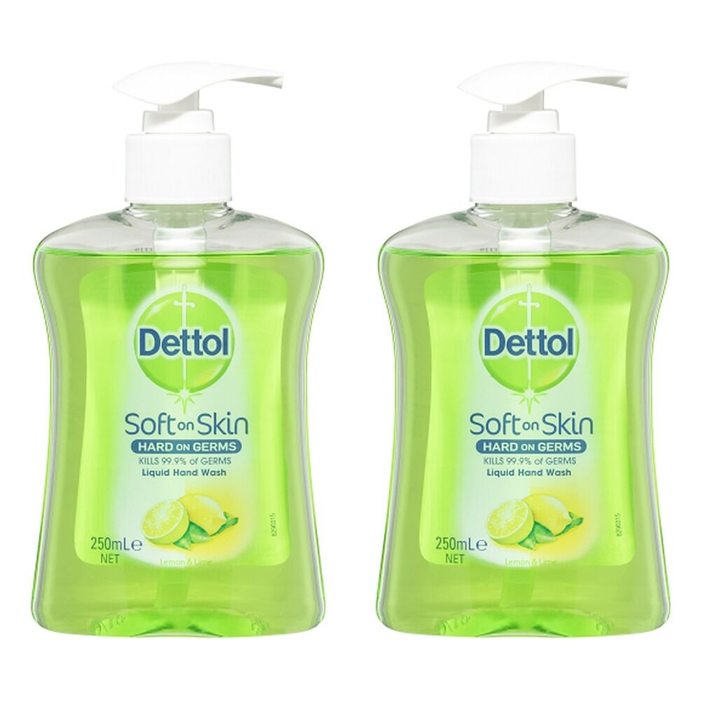 Dettol Antibacterial Liquid Hand Wash Refresh 250mL Pack of 2