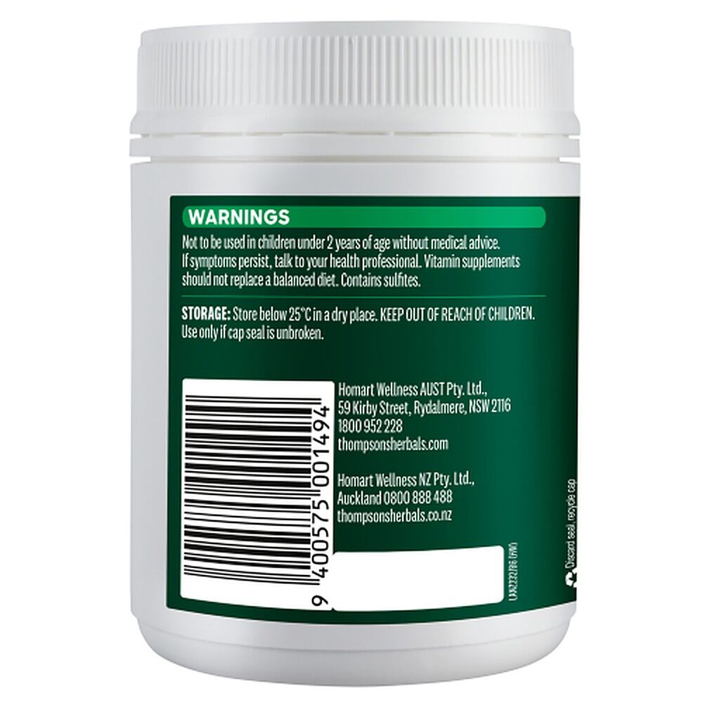 Thompson's Ultra C 1000 180 Tablets