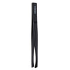 Basicare Slant Tip Matte Black Tweezers 4 Pack Stainless Steel 85mm