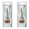Basicare Arched Claw Tweezers Gold 85mm Precision Hair Removal 2 Pack