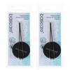 Basicare Arched Claw Tweezers Gold 85mm Precision Hair Removal 2 Pack