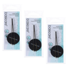 Basicare Arched Claw Tweezers Gold Blade 8.5cm Bundle of 3
