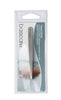 Basicare Satin Flat Tip Tweezers Stainless Steel 9cm Precision Hair Removal