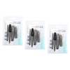Basicare Stainless Steel Manicure Tool Kit Bundle of 3