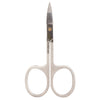 Basicare Stainless Steel Curved Nail Scissors 3.5 Inch Pack of 4