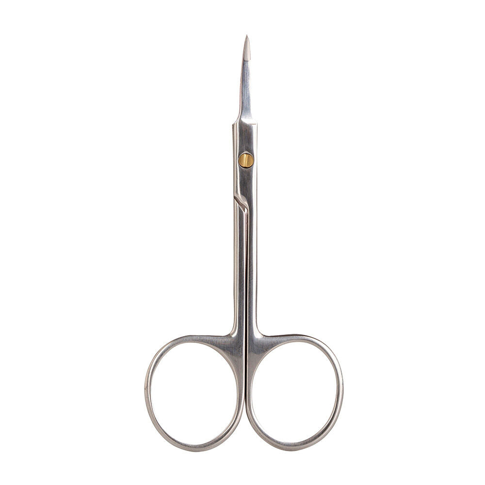 Basicare Bundle of 5 Extra Fine Cuticle Hangnail Curved Blade Nail Scissors