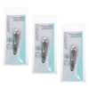 Basicare Stainless Steel Cuticle Clipper 3 Pack Bundle